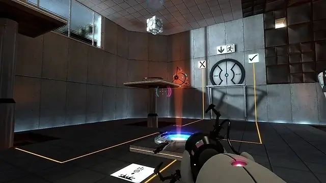 Portal Testkammer Screenshot